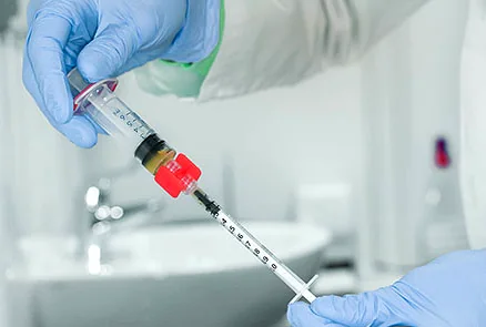 Vorbereitung von plättchenreichem Plasma